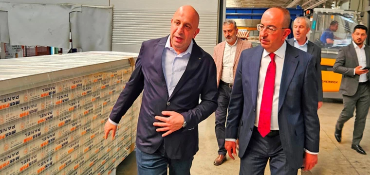 Meram Belediye Başkanı Kavuş'tan Mekpan Panel'e ziyaret