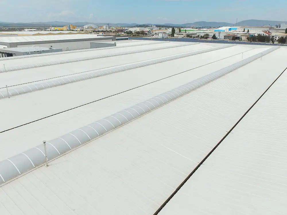İmaş Makine - Çatı & Cephe Panel Sistemleri Uygulaması - Mekpan