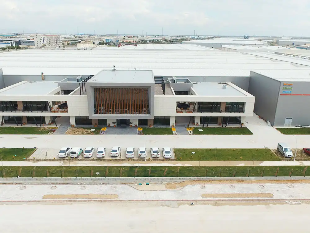 İmaş Makine - Çatı & Cephe Panel Sistemleri Uygulaması - Mekpan