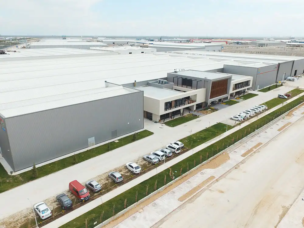 İmaş Makine - Çatı & Cephe Panel Sistemleri Uygulaması - Mekpan